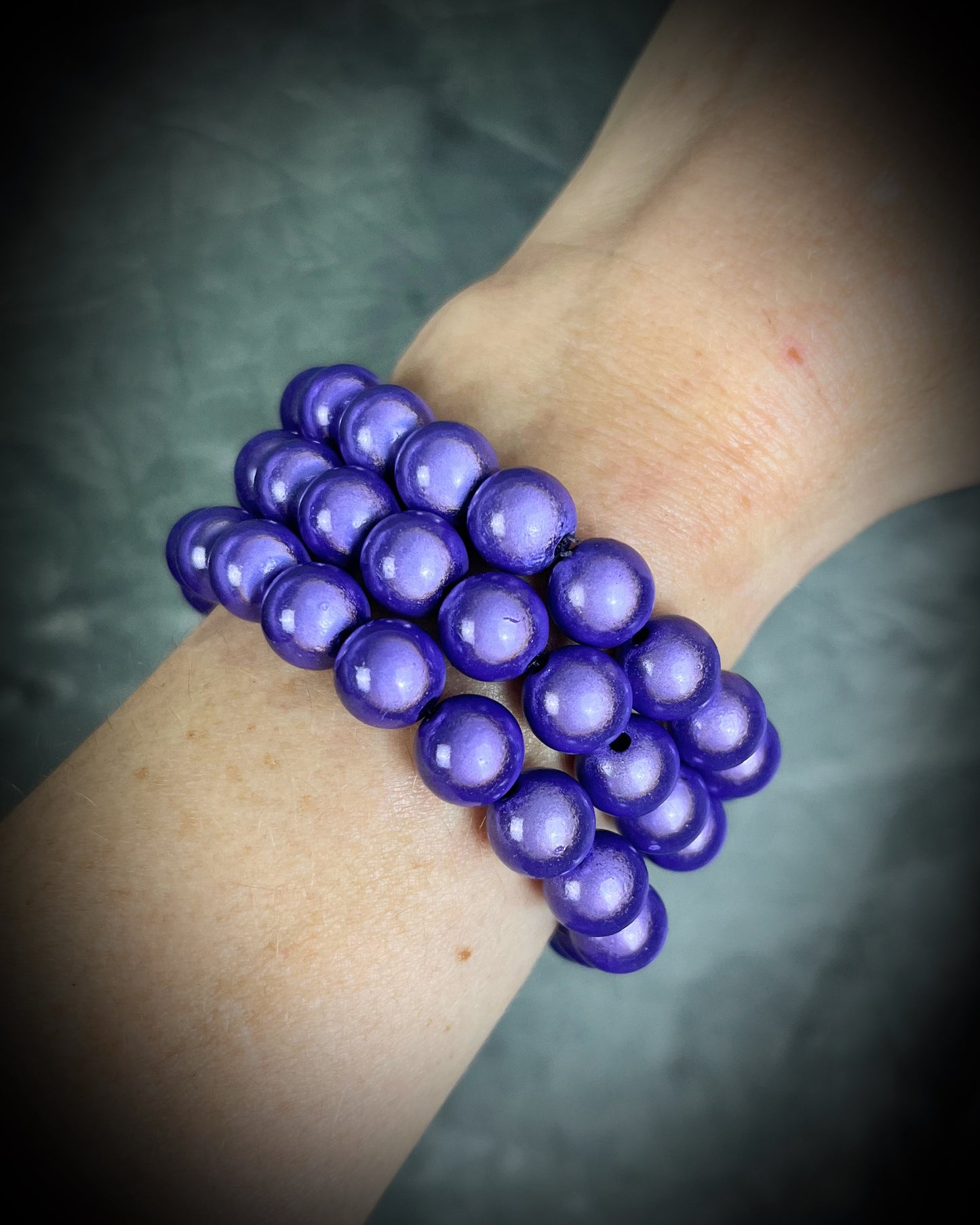 Colorful Eclipse bracelets from Become Spellbound! Magical illusion bracelets for stacking, parties, summer jewelry, festivals, raves, travel jewelry and more! Gift for her, magenta pink beaded bracelet.