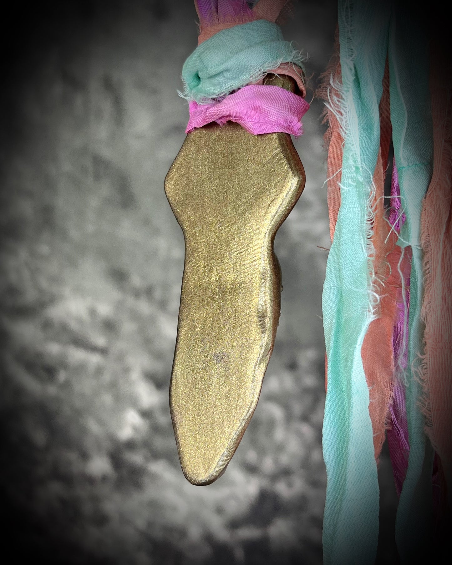 Druzy Prehnite and Opalescent Quartz Crystal Healing ,Handmade in the USA 2025 Talisman on recycled silk for a sustainable gift for her. Perfect as festival, travel jewelry or summer jewelry.