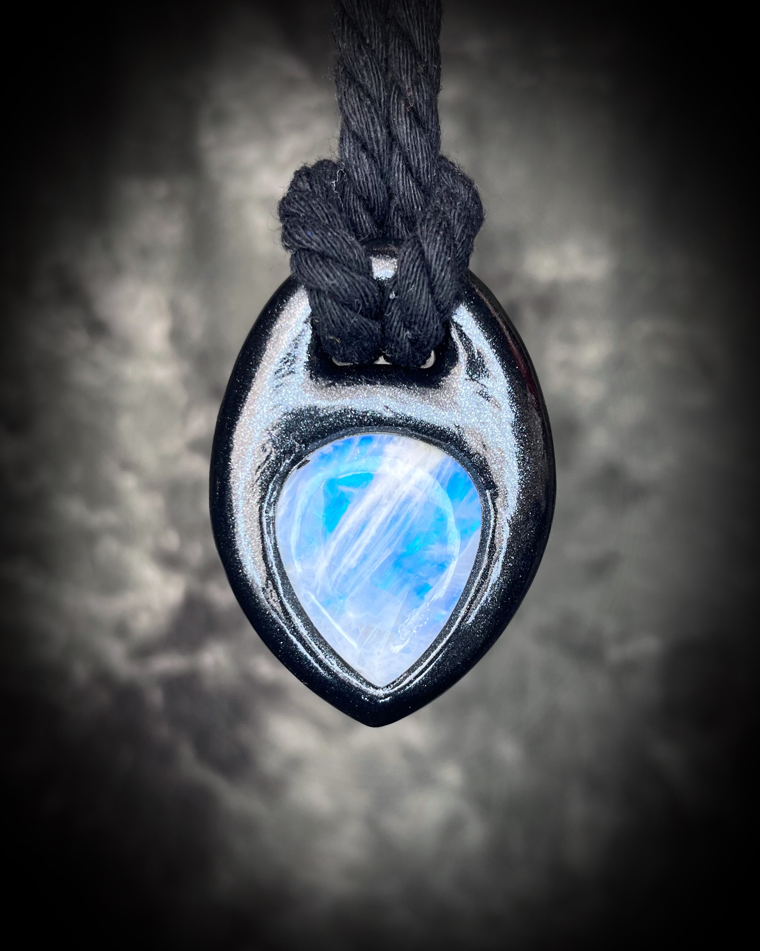 Rainbow Moonstone Talisman