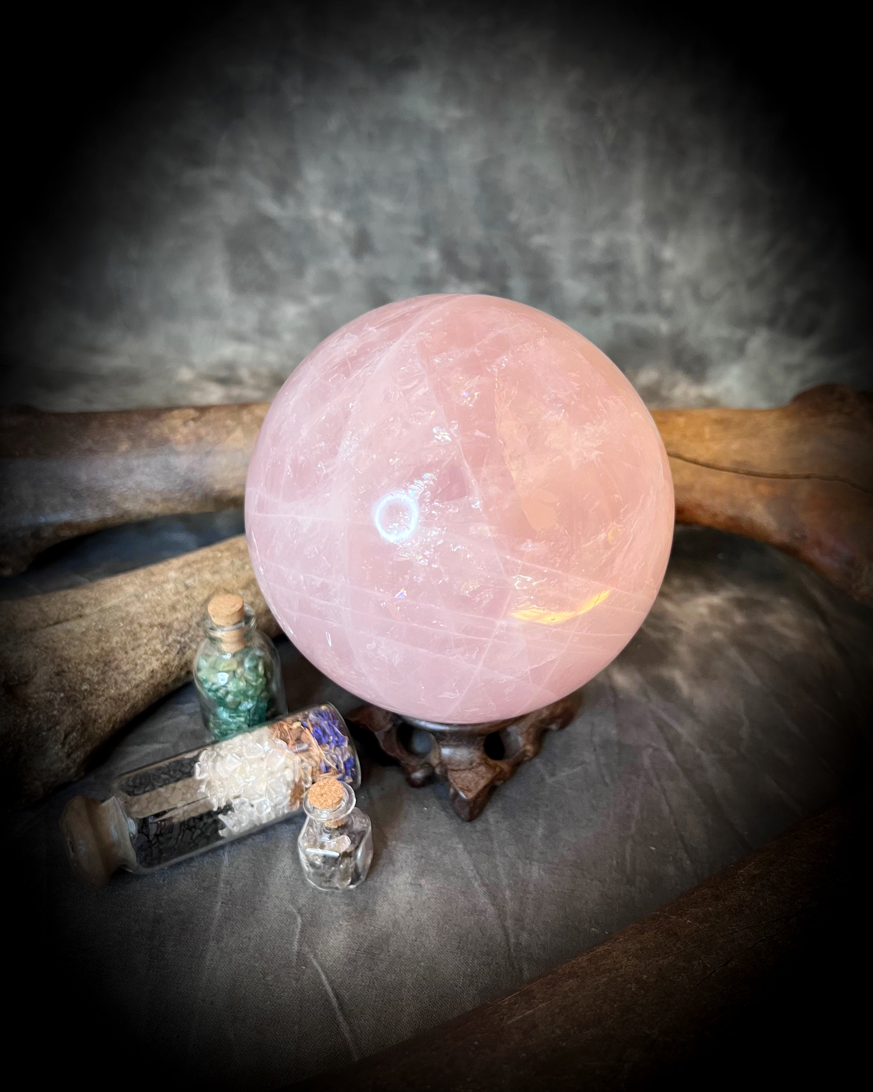 Rose Quartz Sphere