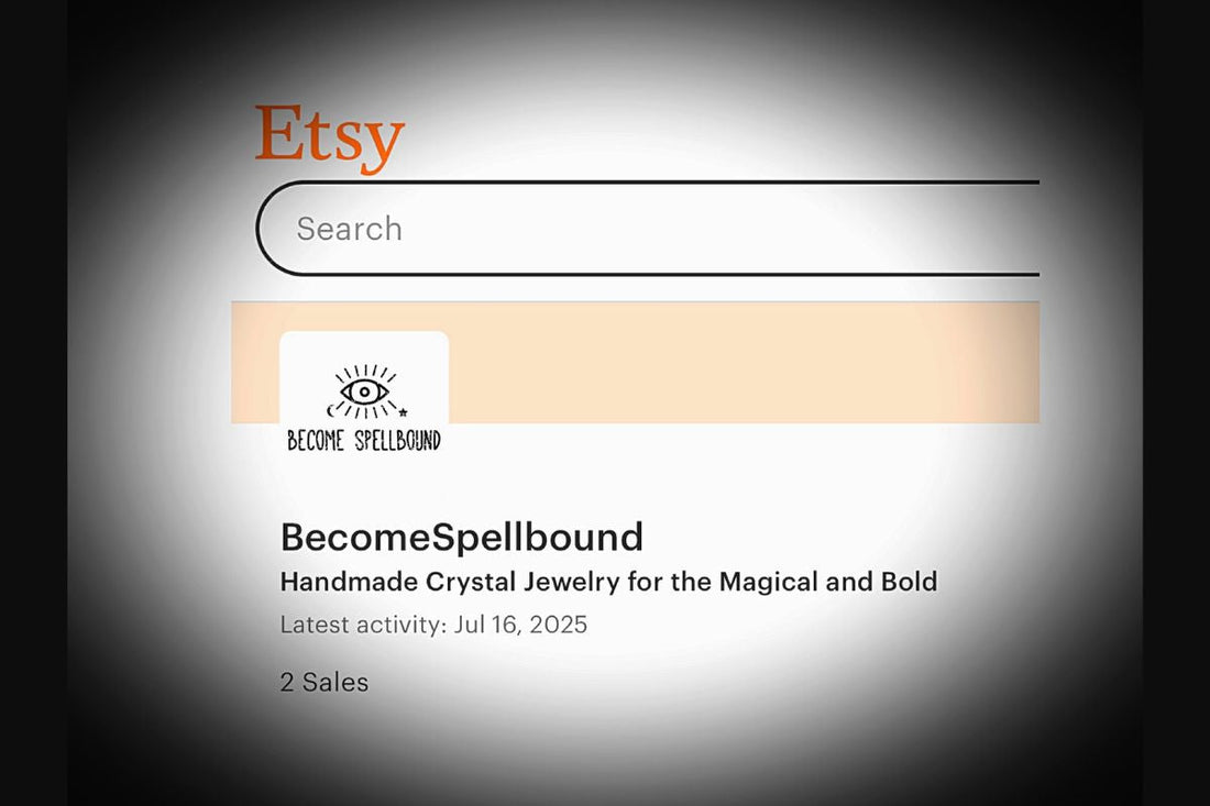 We’re Now on Etsy: Sculptural Crystal Jewelry for Your Everyday Magic