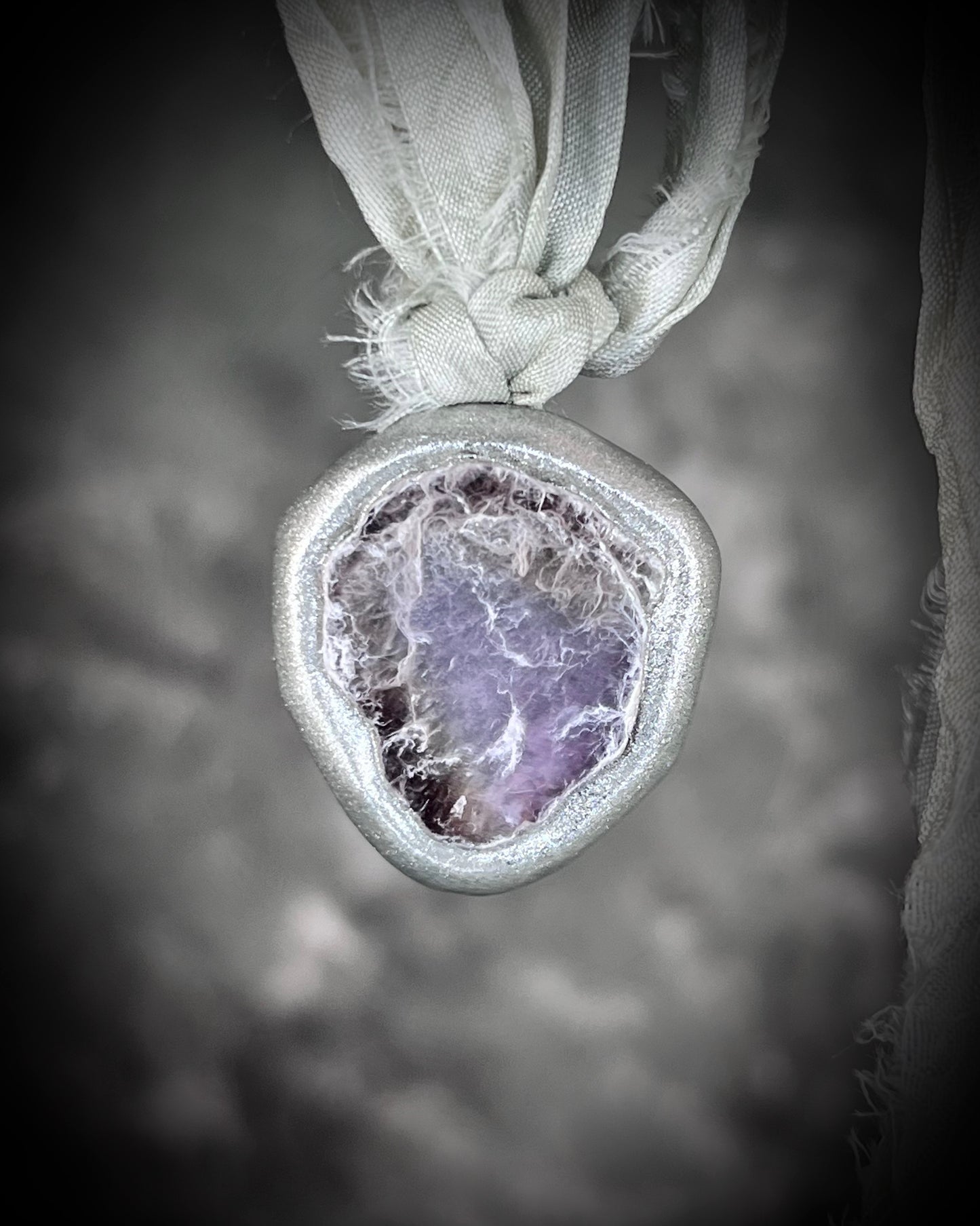 Lepidolite 2025 Crystal of the Year Handmade Calming Crystal Healing Charm for anti-anxiety, soothing energy.  Bag or purse charm, necklace or bracelet customizable jewelry!