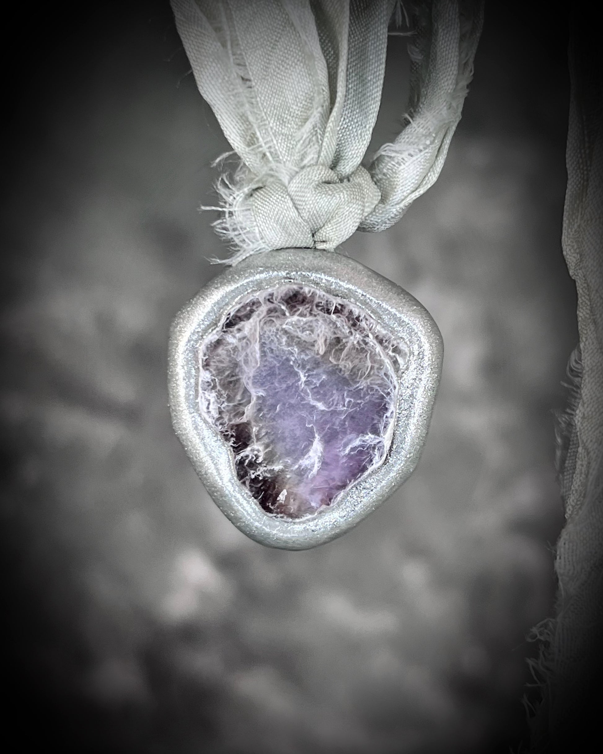 Lepidolite 2025 Crystal of the Year Handmade Calming Crystal Healing Charm for anti-anxiety, soothing energy.  Bag or purse charm, necklace or bracelet customizable jewelry!