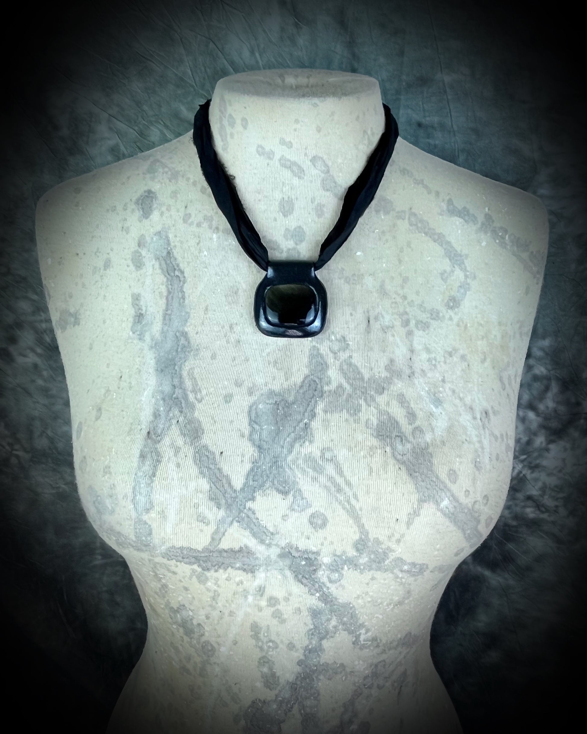 Gold Sheen Obsidian Handmade Talisman – Empower your inner strength with the gift of protective black crystal, perfect for healing and grounding energy.