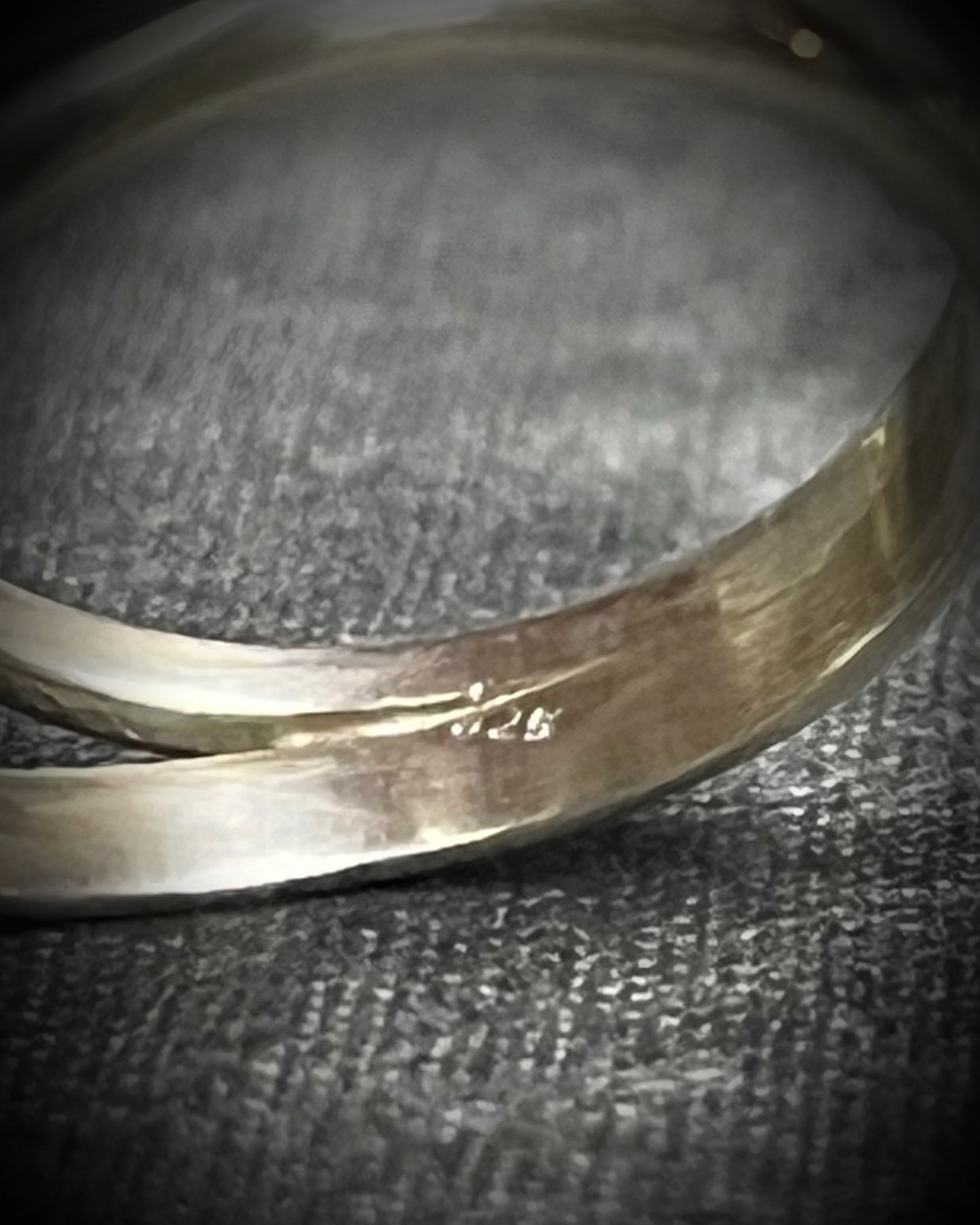 Genuine Libyan Desert Glass sterling silver ring featuring ancient impact glass with luminous golden tones. One of a kind by Become Spellbound, Baltimore Magazine Best of Baltimore 2026 Jewelry winner.