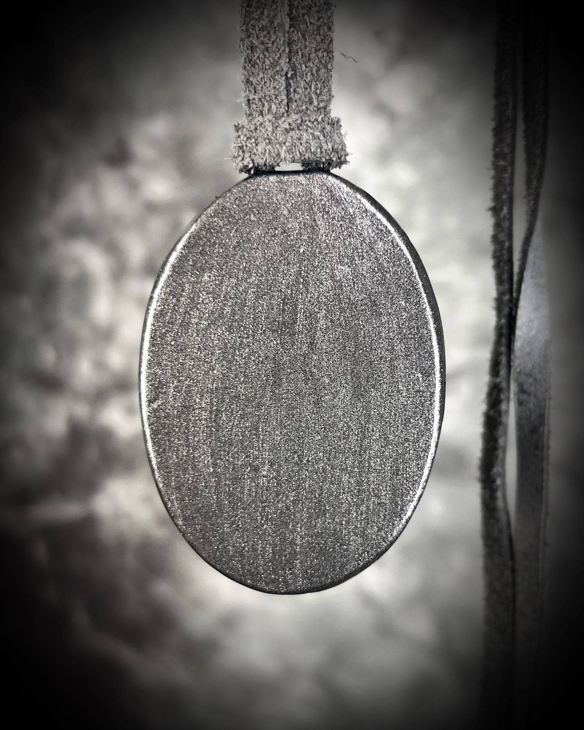 Malachite cabochon oval necklaces in gunmetal silvertone settings on grey leather – mystical crystal jewelry for heart chakra healing and protection. Handmade gemstone pendant talismans, grounding and protective malachite statement necklace-spiritual jewelry for daily wear, meditation, or gifting.
