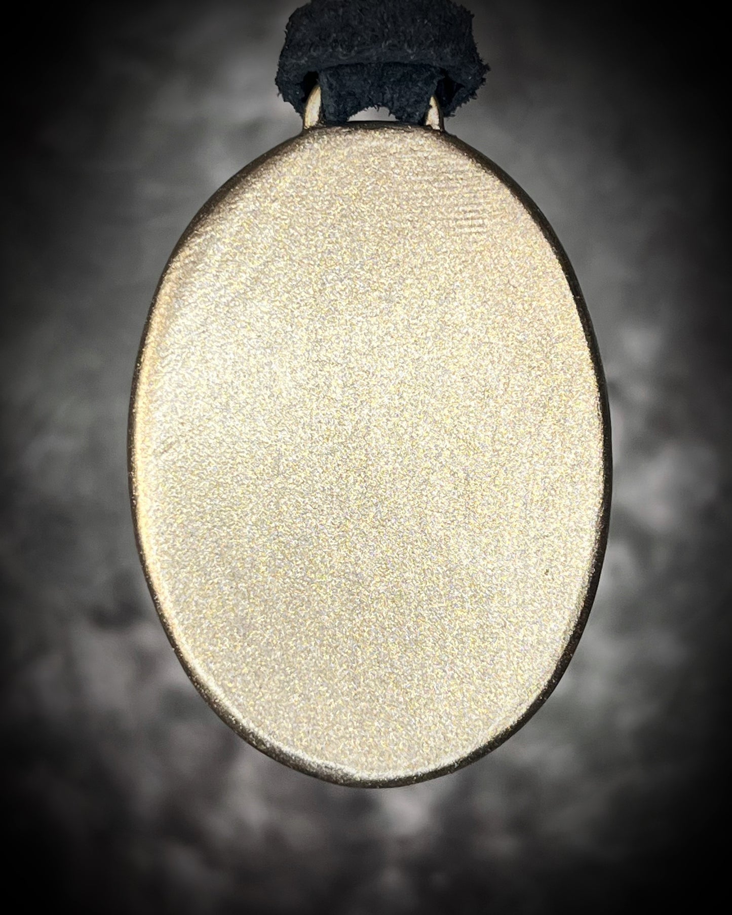 Natural Statement XL ruby birthstone necklace in gold finish. July birthstone gift for her.   Large oval ruby handmade necklace on organic black leather. 