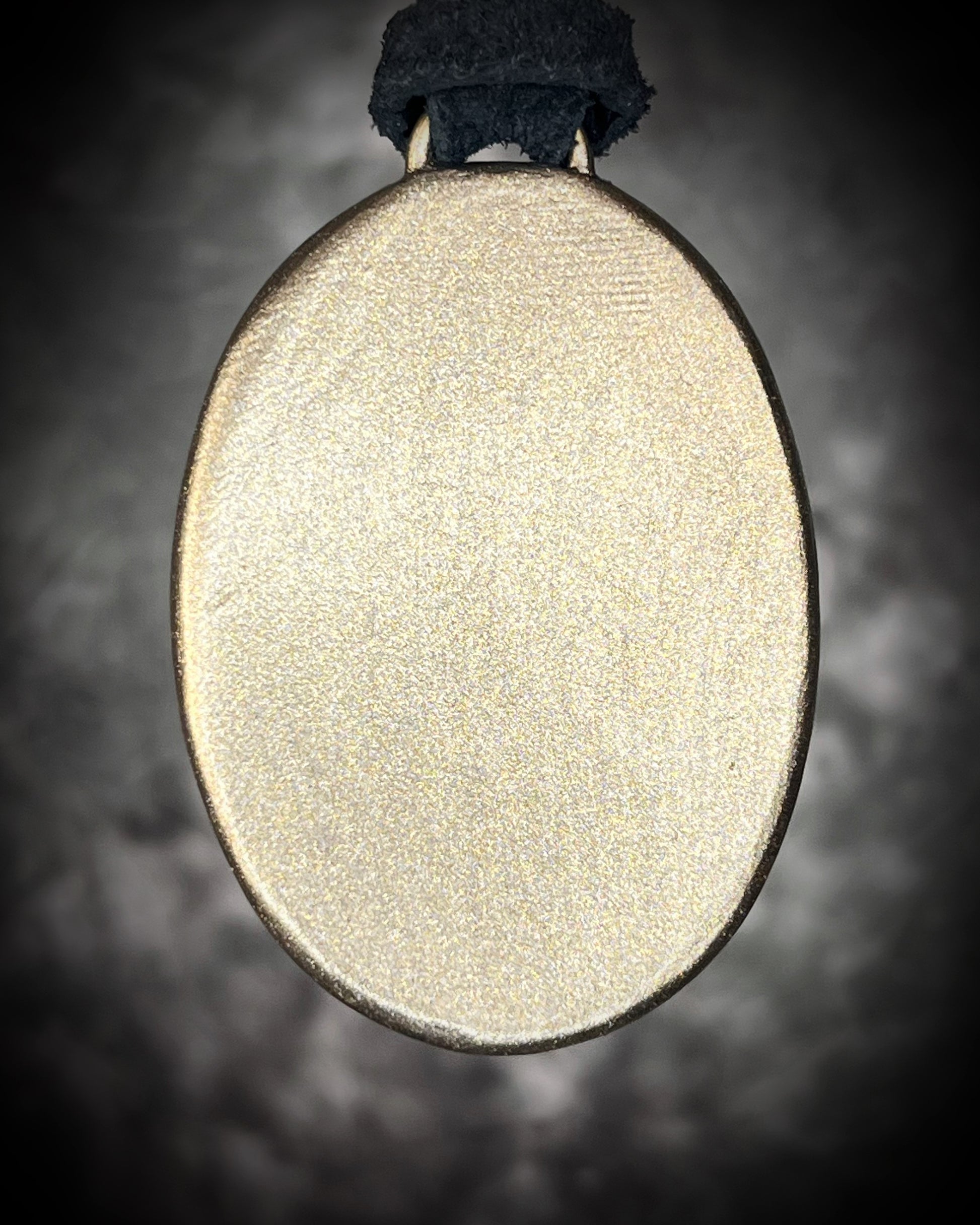 Natural Statement XL ruby birthstone necklace in gold finish. July birthstone gift for her.   Large oval ruby handmade necklace on organic black leather. 