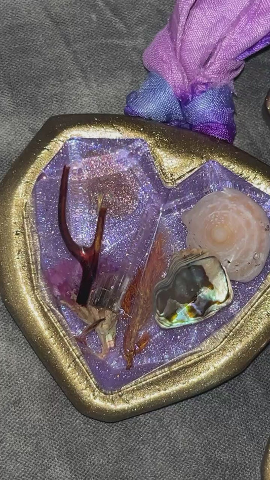 Sea Witches & Sirens Collection by Become Spellbound x Lunar Spark Shop, Gift Set with Scented Roller Oil and Bracelet Stack